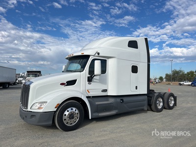 2020 Peterbilt 579 6x4 T/A Sleeper Truck Tractor