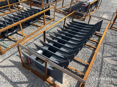 2025 TOFT ST-72 Skid Steer Root Rake (Unused)