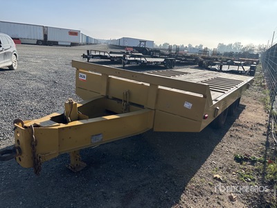 1990 20 ft T/A Remorque à plateau basculant