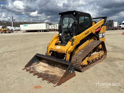 2015 Cat 299D2 XHP Two-Speed Compact Track Loader