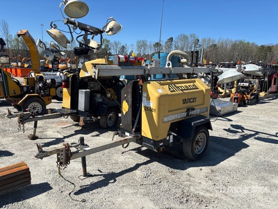 2012 Allmand Bros. Night-Lite Pro II 8 kW Torre de iluminación