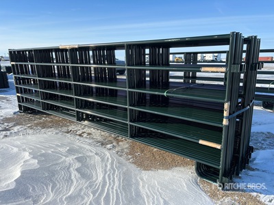 Quantity of (24) 2026 BYT RP96 18 ft x 5 ft 6 in Livestock Panel (Unused)