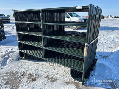 Quantity of (23) 2026 BYT WBPNL12 12 ft HD Wind Fence (Unused)