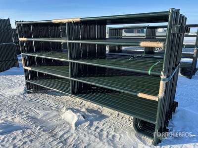 Quantity of (24) 2025 BYT MDRP96 9 ft 6 in x 5 ft Livestock Panel (Unused)