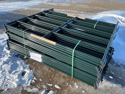 Quantity of (14) 2026 BYT PNL706 7 ft 6 in x 5 ft 11 in Livestock Panel (Unused)