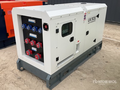 2025 Unikai UK90E 90 kVA Skid-Mounted Generator (Unused)