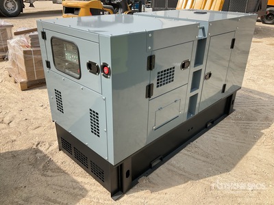 2025 Crown Power CR88 80 kVA Skid-Mounted Generator Set (Unused)