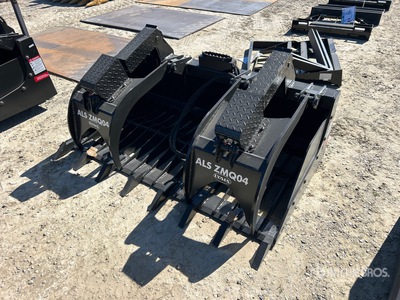 2026 LYALS ZMQ04 72 in Skeleton Skid Steer Grapple (Unused)