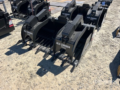 2026 LYALS ZMQ04 72 in Skeleton Skid Steer Grapple (Unused)