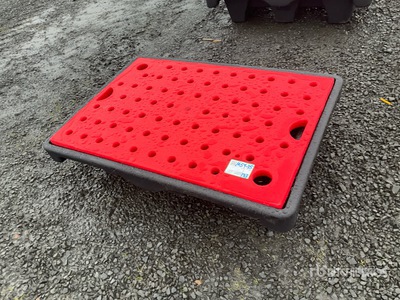 Quantity of (2) 2025 AM Tank Drum Spill Containment Pallet (Unused)