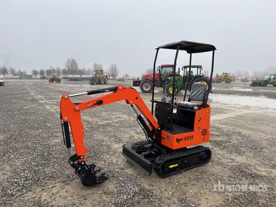2025 JPC KV12 Mini Excavator (Unused)