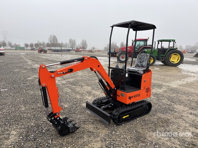 2025 JPC KV12 Mini Excavator (Unused)