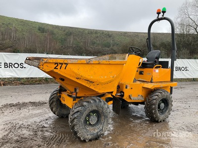 2018 Thwaites 3T 3 ton 4x4 Swivel Swivel Dumper