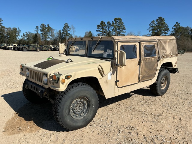 2008 AM General M1097R1 HMMWV 4 Door Soft Top w/Truck Body