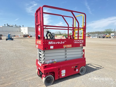 2023 MEC Micro26 Electric Scissor Lift