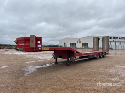2022 Scorpion HKM329 Tri/A Semi-Remorque Porte-Engin 3 Essieux Lowboy Trailer