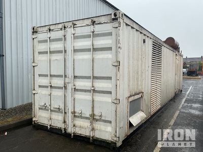 2012 Cummins C1100D5 1000 kVA Containerized Generator Set
