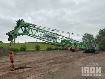 2016 Sennebogen 655 Crawler Gru tralicciata cingolata