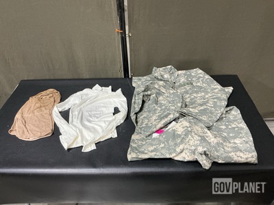 (80) Pairs of Mechanic’s Coveralls, (45) Antiflash Hoods & Assorted Items