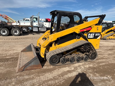 2018 Cat 287D Two-Speed Chargeuse sur rails compacte