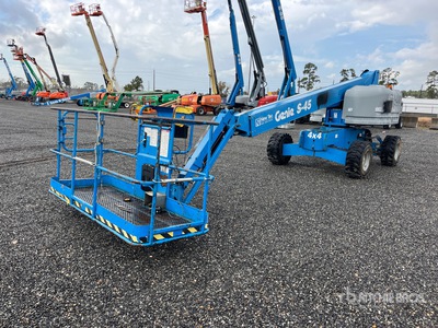 2017 Genie S45 4WD Diesel Telescopic Boom Lift