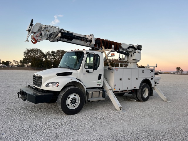2024 Altec DM47BTR on 2024 Freightliner M2 106 4x2 Digger Derrick Truck