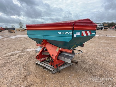 2010 Sulky DPX28 28 m 3-Point 2100 L Epandeur A Engrais Kunstmeststrooier
