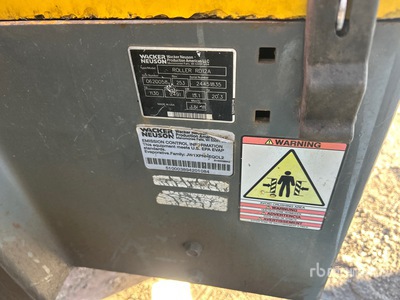 2018 Wacker Neuson RD12A Double Drum Roller