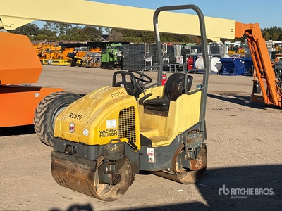 2018 Wacker Neuson RD12A Rullo vibrante tandem