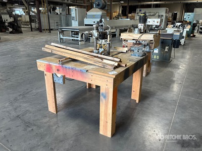 Quantity of (3) Sander, roter table and misc. ورش و مخازن متنوعة