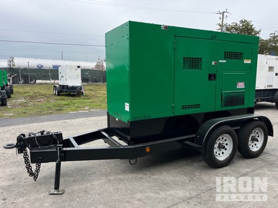 2018 MQ DCA70SSIU4F 70 kVA Mobile Generator Set