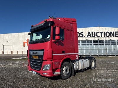 2019 DAF XF105-480 4x2 no second key S/A Sleeper Truck Tractor