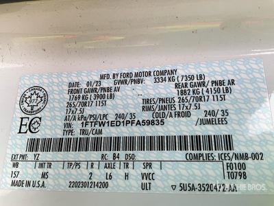 2023 Ford F-150 4x4 Hybrid Pick Up