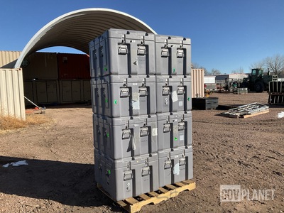 (8) Hardigg Storage Cases