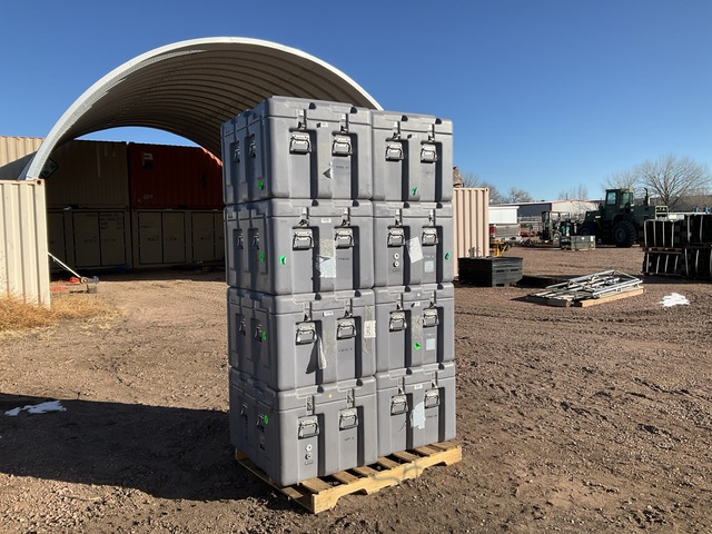 (8) Hardigg Storage Cases (8) Hardigg Storage Cases