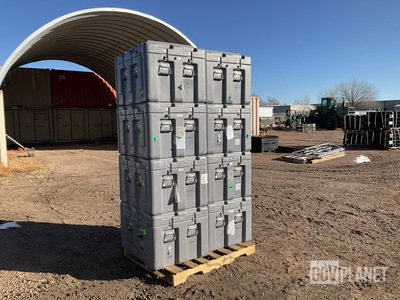 (8) Hardigg Storage Cases