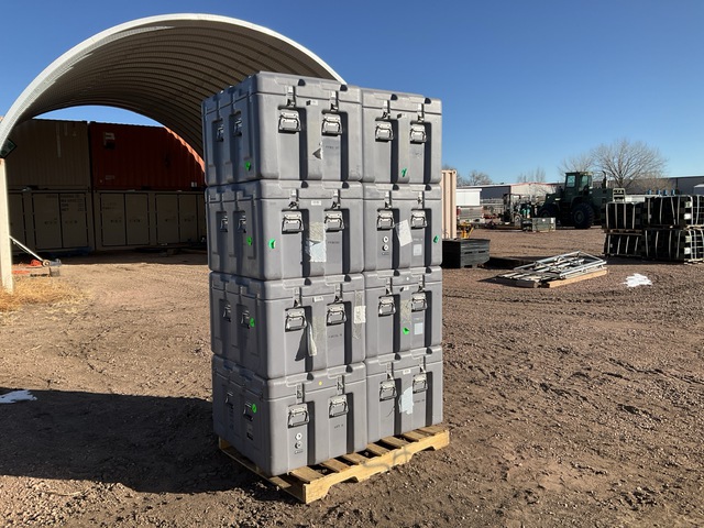 (8) Hardigg Storage Cases (8) Hardigg Storage Cases