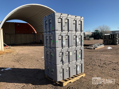 (8) Hardigg Storage Cases