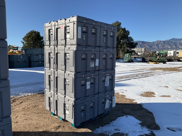 (8) Hardigg Storage Cases