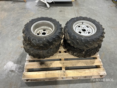 Quantity of (4) Dunlop AT25x8-12 Tires