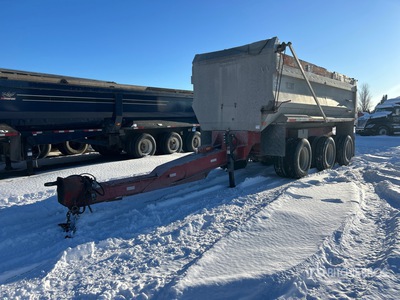 2002 Cmax Pony 19 ft Tri/A Tag alone End Dump Trailer