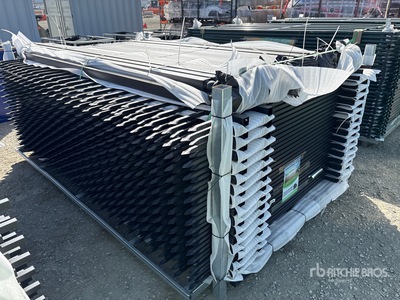 Quantity of (30) 2026 suhivelee NF-X-30-4 Wrought Iron Fencing (Unused)