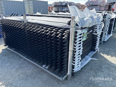 Quantity of (30) 2026 suhivelee NF-X-30-4 Wrought Iron Fencing (Unused)