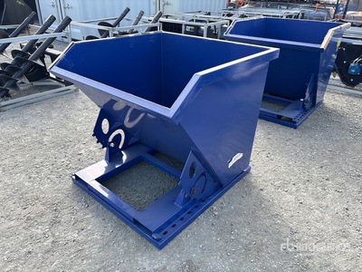 Quantity of (2) 2026 suhivelee N-1CY-2 1 cyd Trémie auto-vidante (Unused)