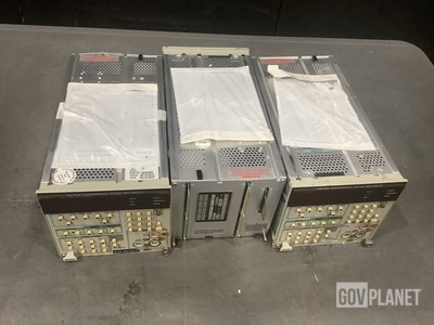 (3) Tektronix DM 5010 Programmable Digital Multimeters