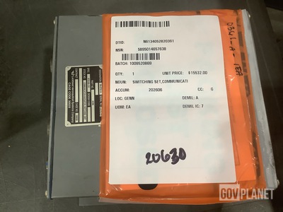 Lockheed Aeronautical A398 Communication-Navigation Switching Unit