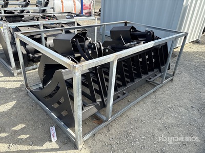 2026 suhivelee SSRGB-72 72 in Skeleton Skid Steer Grapple Bucket (Unused)