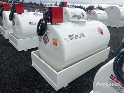 2025 AM Tank AM-TANK500 490 gal Skid Mounted Steel Diesel Kraftstofftank (Unused)