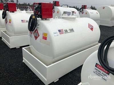 2025 AM Tank AM-TANK500 555 gal Skid Mounted Steel Kraftstofftank (Unused)