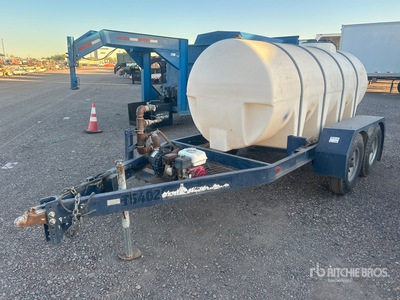 1000 gal T/A Water Tank Trailer